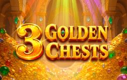 3 Golden Chests slot logo
