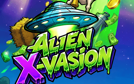 Alien-Xvasion slot logo
