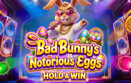 Bad Bunny’s Notorious Eggs slot logo