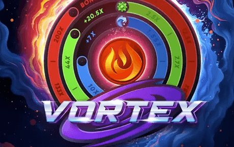 Vortex slot logo