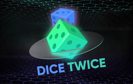 Dice Twice slot logo