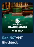 Bar Instant Blackjack slot logo