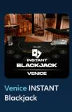Venice Instant Blackjack slot logo