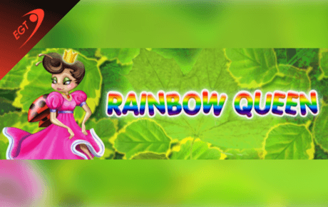 Rainbow Queen slot logo
