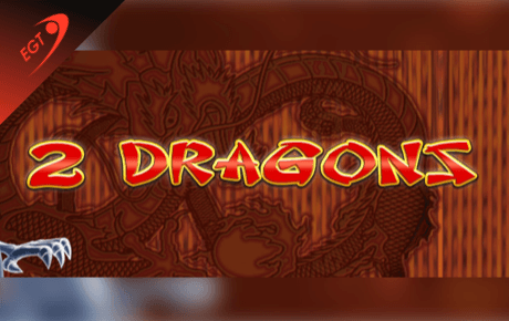 2 Dragons slot logo