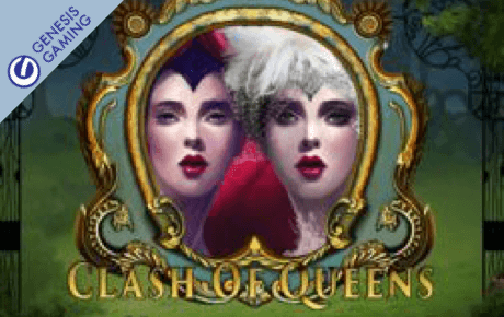 Clash of Queens slot logo