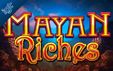 Mayan Riches slot logo