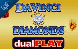 Da Vinci Diamonds Dual Play slot logo