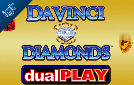 Da Vinci Diamonds Dual Play slot logo