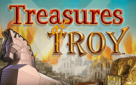 Treasures of Troy slot logo