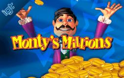 Montys Millions slot logo