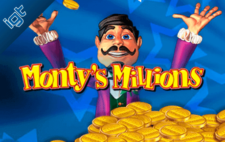 Montys Millions slot logo
