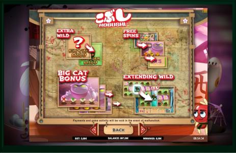 Kobushi Slot Machine Free Spins Bonus Screen