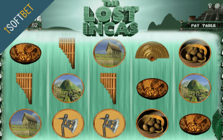 The Lost Incas slot machine logo by iSoftBet