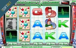 Naughty Nurse slot logo