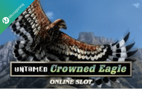Untamed Crowned Eagle slot logo