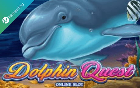 Dolphin Quest slot logo