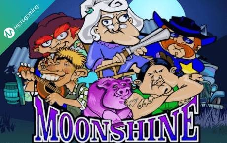 Moonshine slot logo