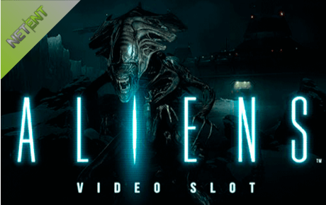Aliens slot logo