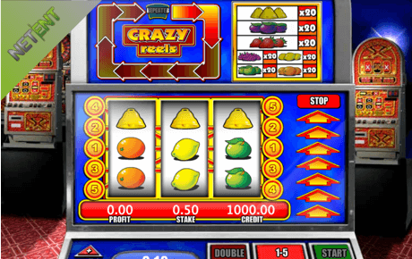 Crazy Reels slot logo