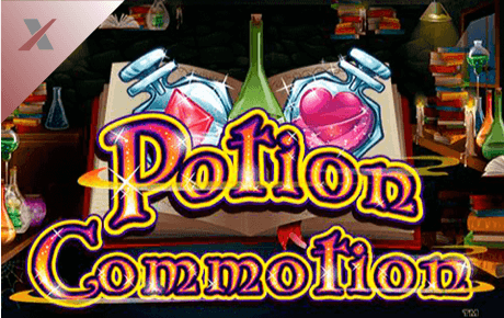 Potion Commotion slot logo