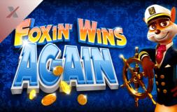 Foxin' Wins Again slot logo