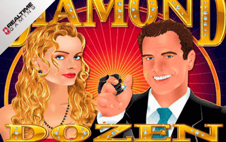 Diamond Dozen slot logo