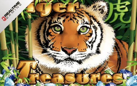 Tiger Treasures slot logo