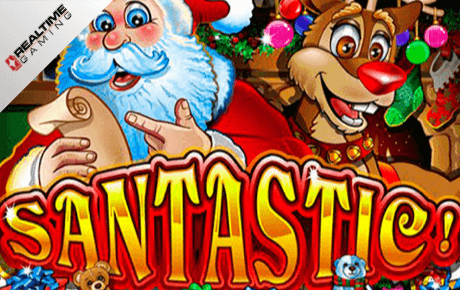 Santastic slot logo