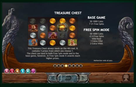 Vikings Go Berzerk Slot Machine Treasure Chest Screen