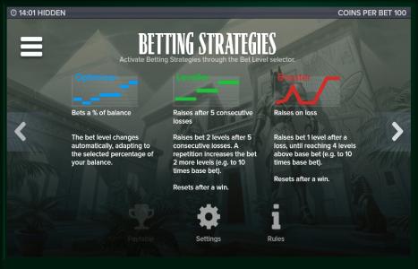 Hidden Slot Machine Paylines Screen