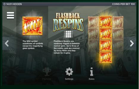 Hidden Slot Machine Wild Symbol Screen