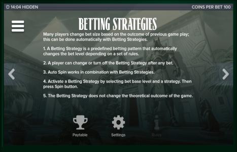 Hidden Slot Machine Betting Strategies Jumper Screen