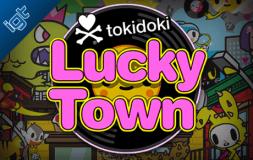 Tokidoki Lucky Town slot logo