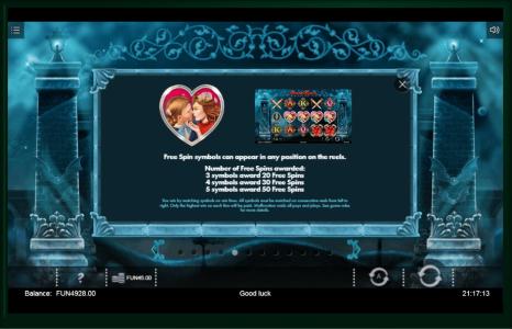 Blood Queen Slot Machine Free Spins Bonus Screen