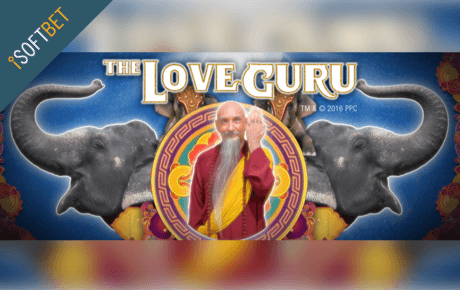 The Love Guru slot logo