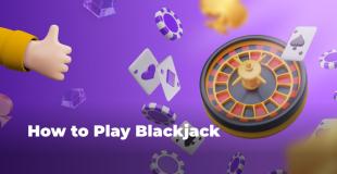 Thumbs up, roulette wheel, and cards