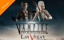 Vampire: The Masquerade Las Vegas slot logo