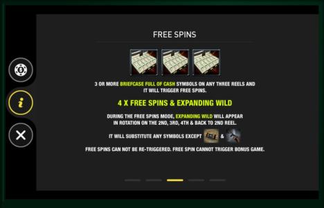 Mafia Slot Machine Free Spins Bonus Screen