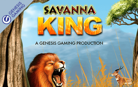 Savanna King slot logo