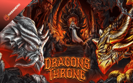 Dragon’s Throne slot logo