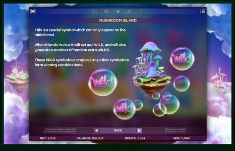Cloud Tales Slot Machine Wild Symbol Screen