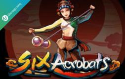 Six Acrobats slot logo
