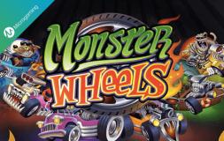 Monster Wheels slot logo