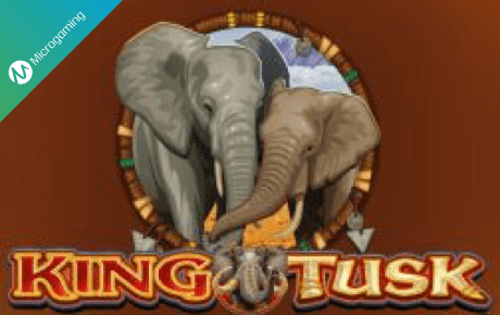 King Tusk slot logo