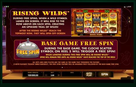 Big Chef Slot Machine Free Spins Screen