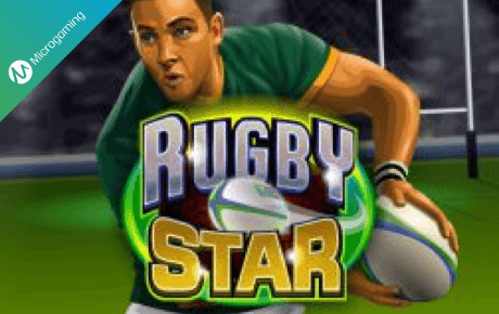 Rugby Star slot logo