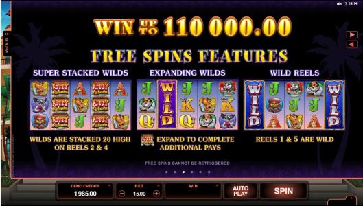 Kitty Cabana Slot Machine Free Spins Bonus Screen