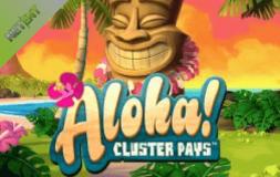 Aloha! Cluster Pays slot logo