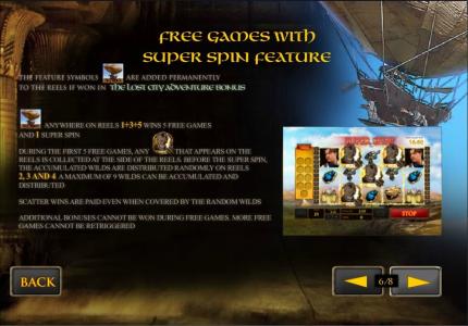 The Mummy Slot Machine Free Spins Bonus Screen